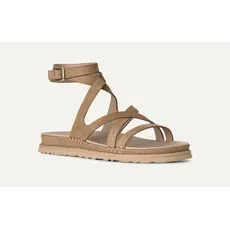 Ugg Ugg Goldengaze Embossed Ankle Wrap Sandal