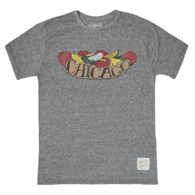 Retro Brand Chicago Hot Dog T Shirt