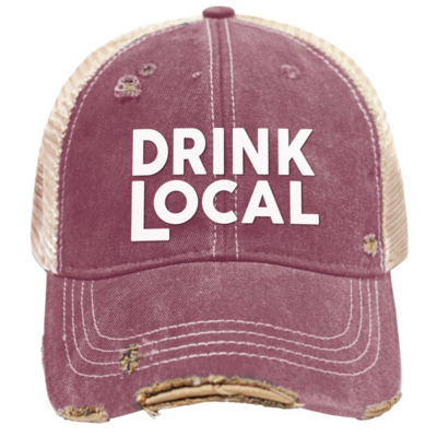 Retro Brand Drink Local Hat