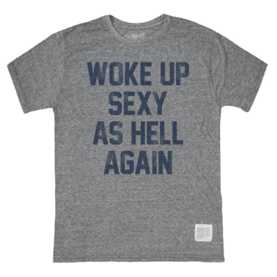 Retro Brand Woke Up T Shirt