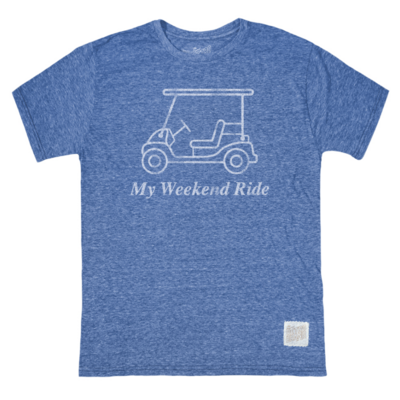 Retro Brand My Weekend Ride T Shirt