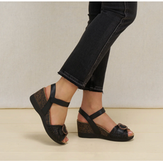 Dansko Dansko Stella Adjustable Wedge Sandal