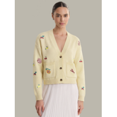 525 America 525 Fruit Embroidered Cardigan