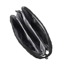 Tapa Tapa Nylon Puffer Quilt Crossbody Bag with Chain Strap