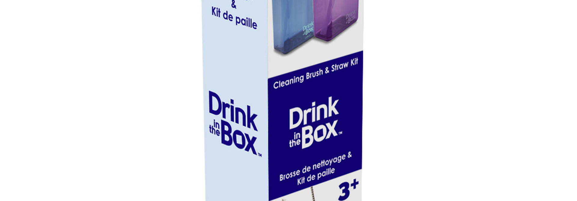 Brosse de nettoyage et kit de paille