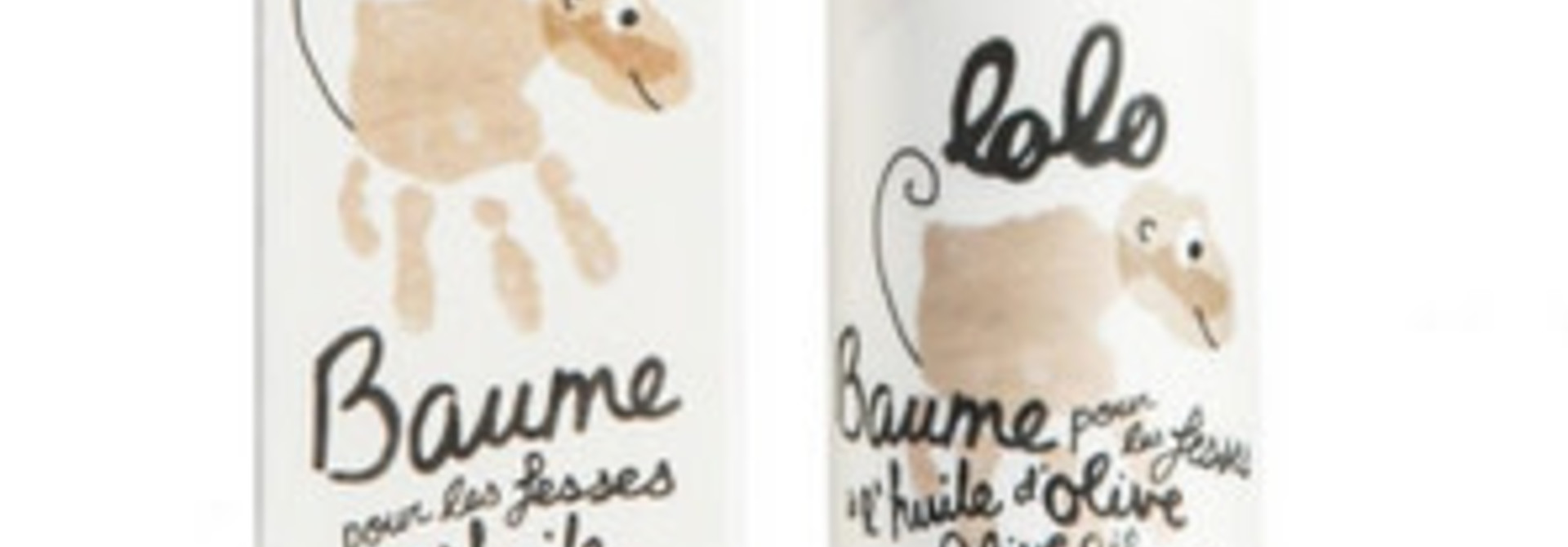 Baume pour les fesses à l'huile d'olive