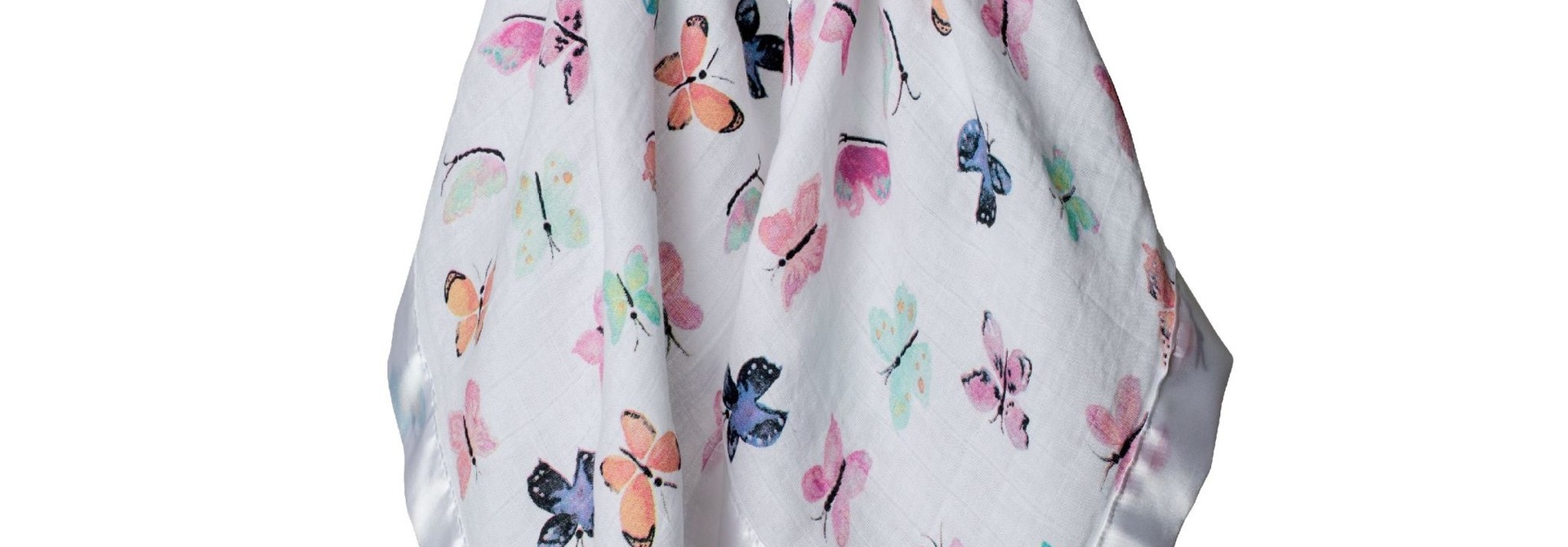 Mini Mousseline en coton - Papillons