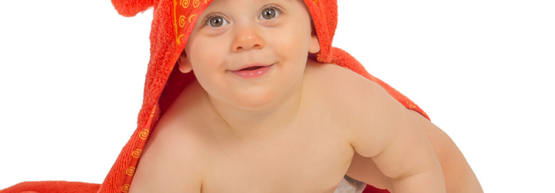 Sortie de bain pour bébés Charlie le bébé crabe