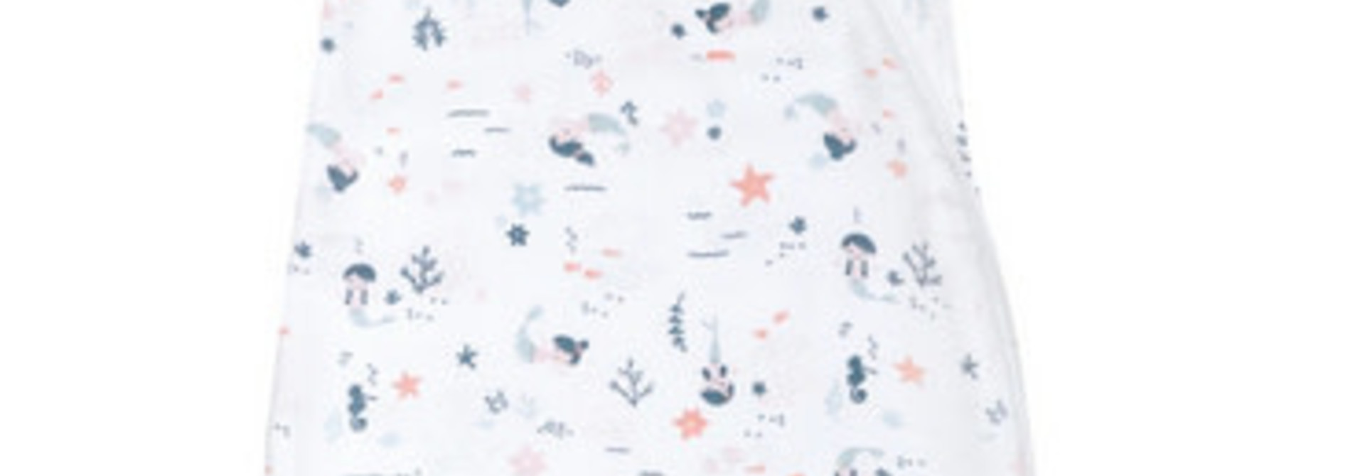 Sac de nuit mousseline de coton - Sirène (0.7tog)