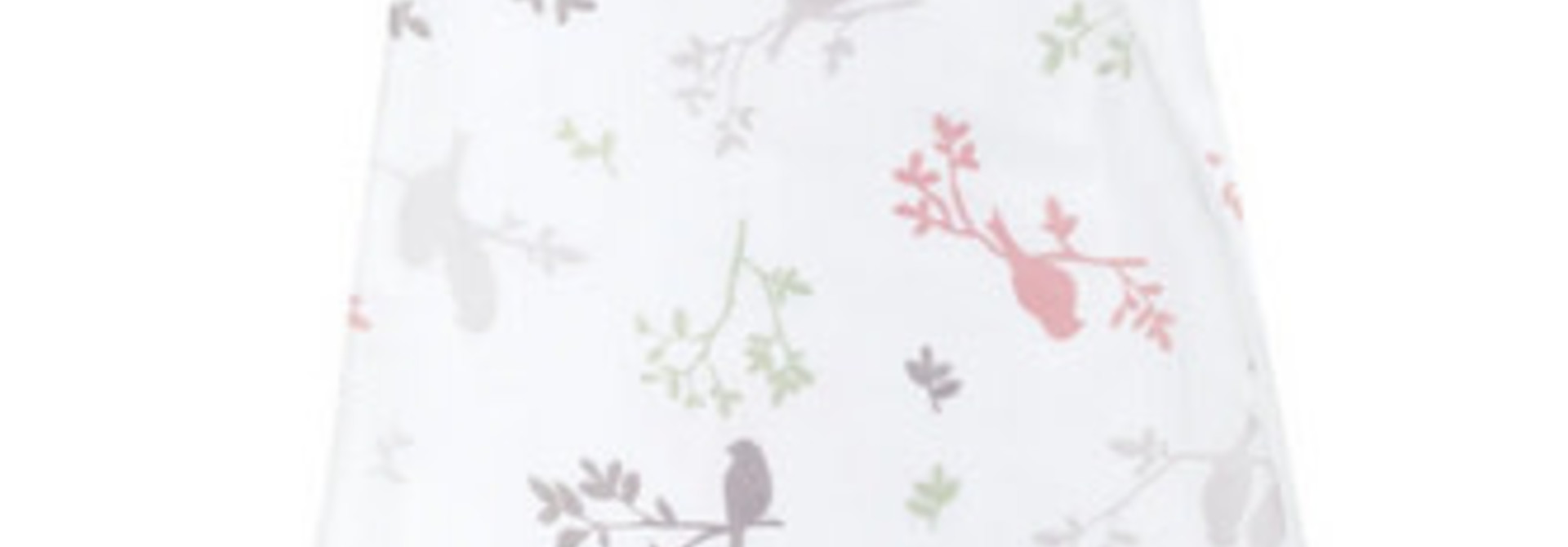 Sac de nuit mousseline de coton - Oiseaux (0.7tog)