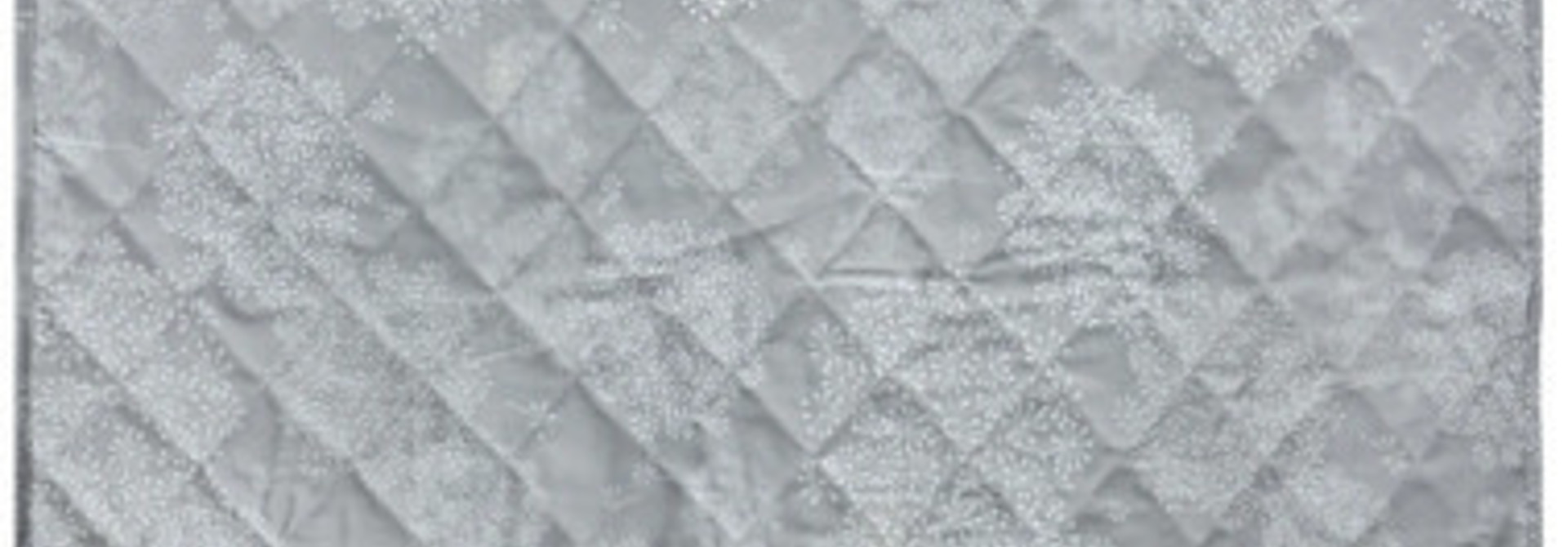 Piqué imperméable en coton - Pissenlits gris