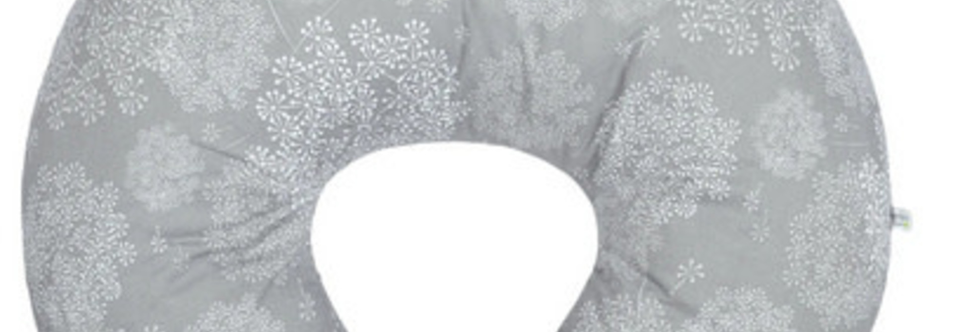 Coussin d'allaitement - Pissenlits gris