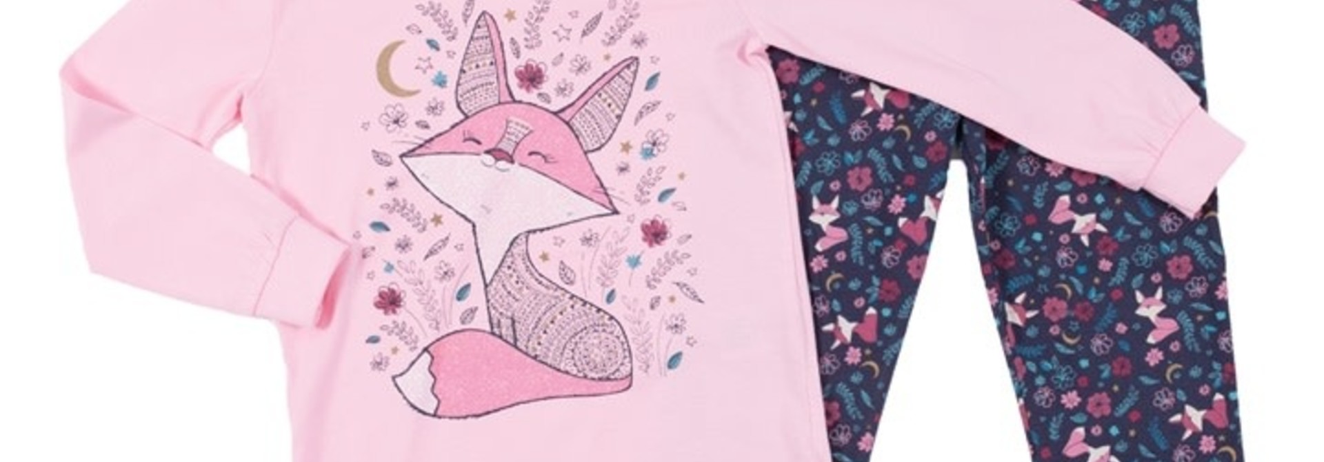 Pyjama qui brille dans le noir pour filles