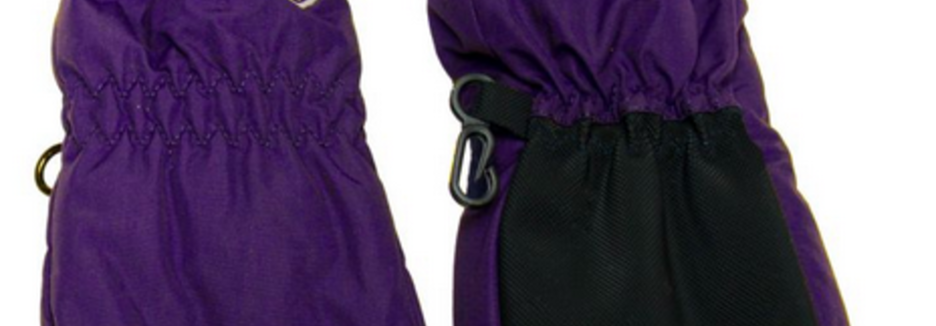 Mitaines avec cordon Mauve - bébés