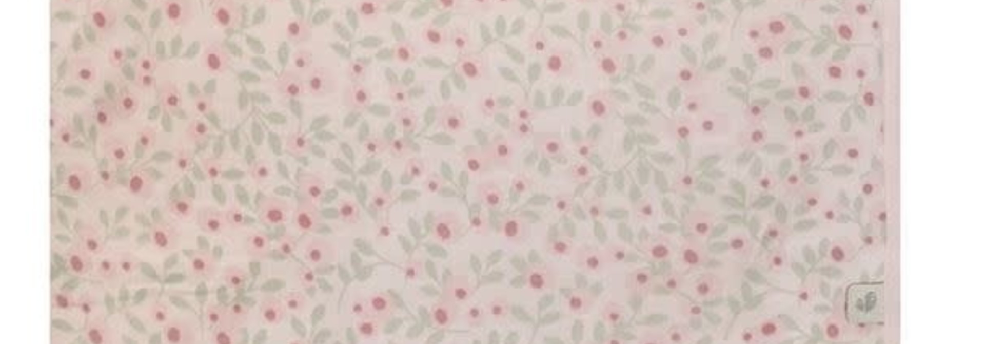 Couverture en bambou - Fleurs