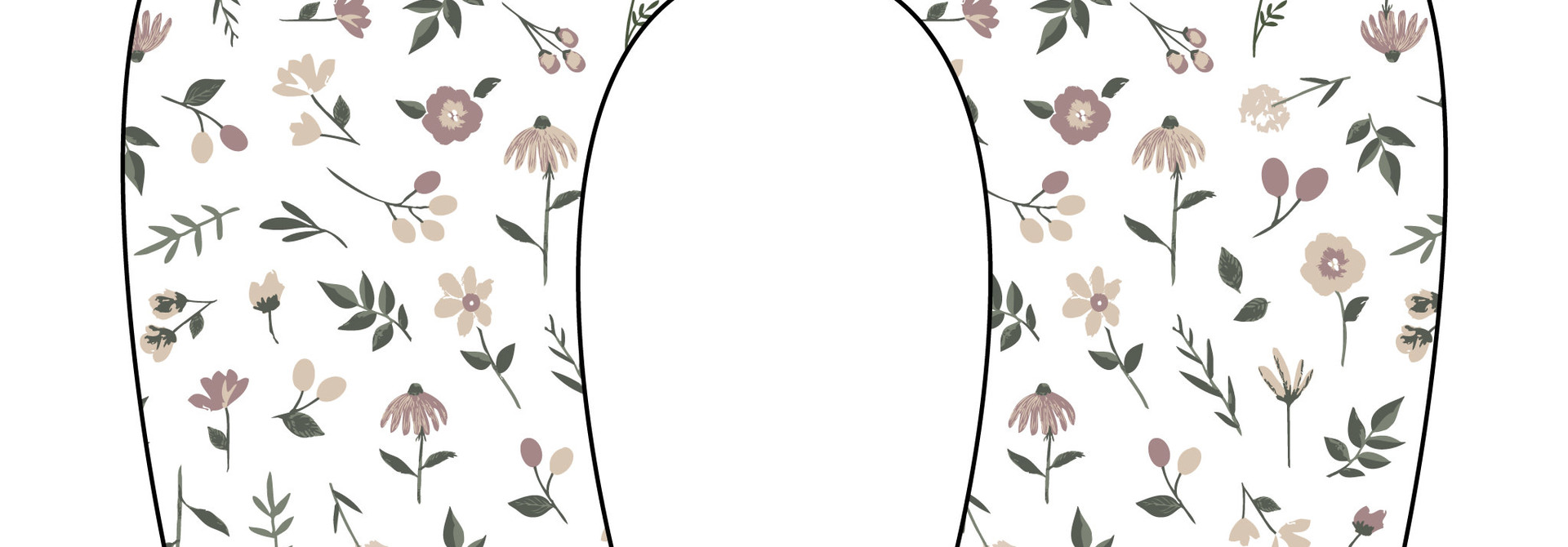 Oreiller de grossesse Multi-Fonctions - Floral