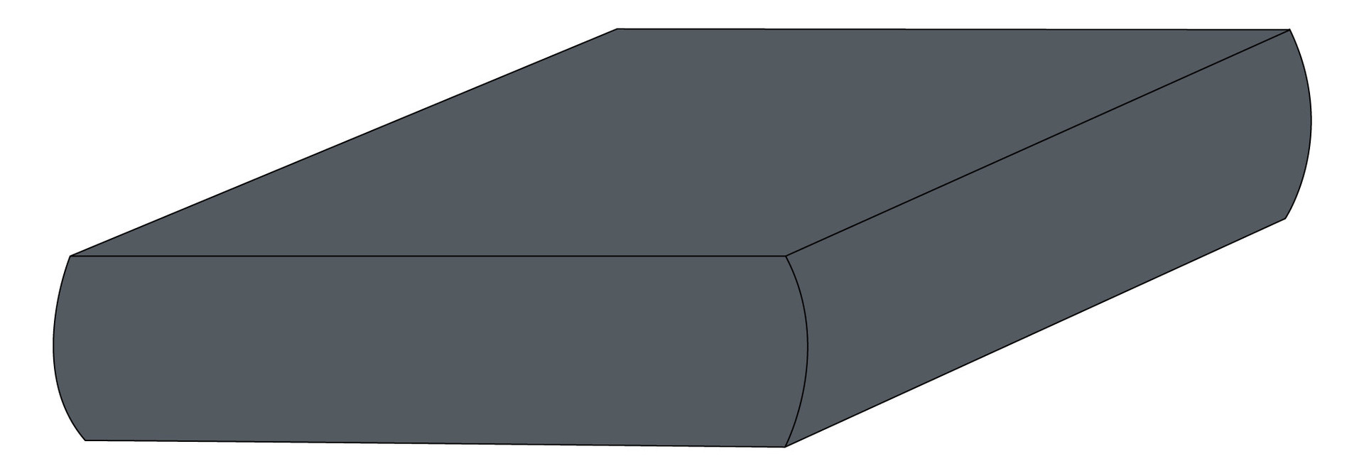 Drap contour coton - Charcoal