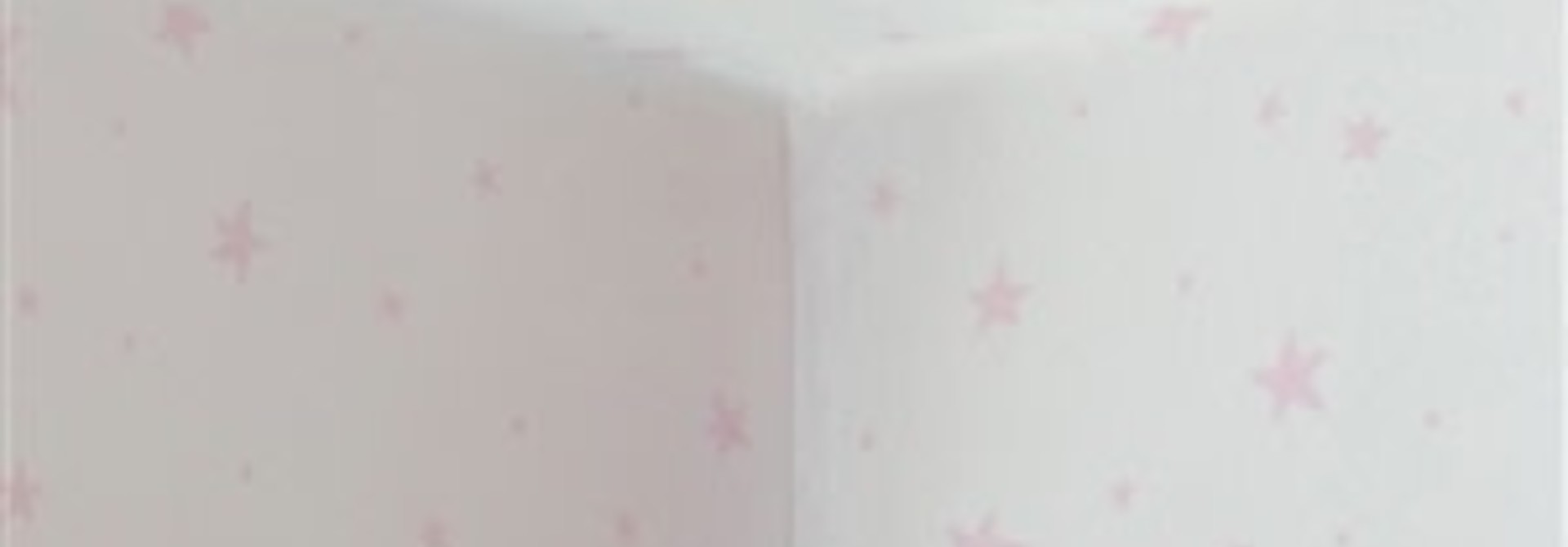 Drap contour coton flanelle - Étoiles rose
