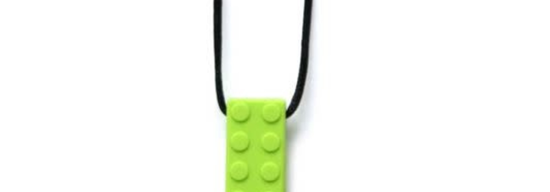 Pendentif à machouiller - Bloc vert