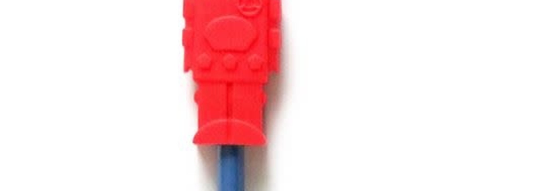 Croque crayon - Robot Rouge
