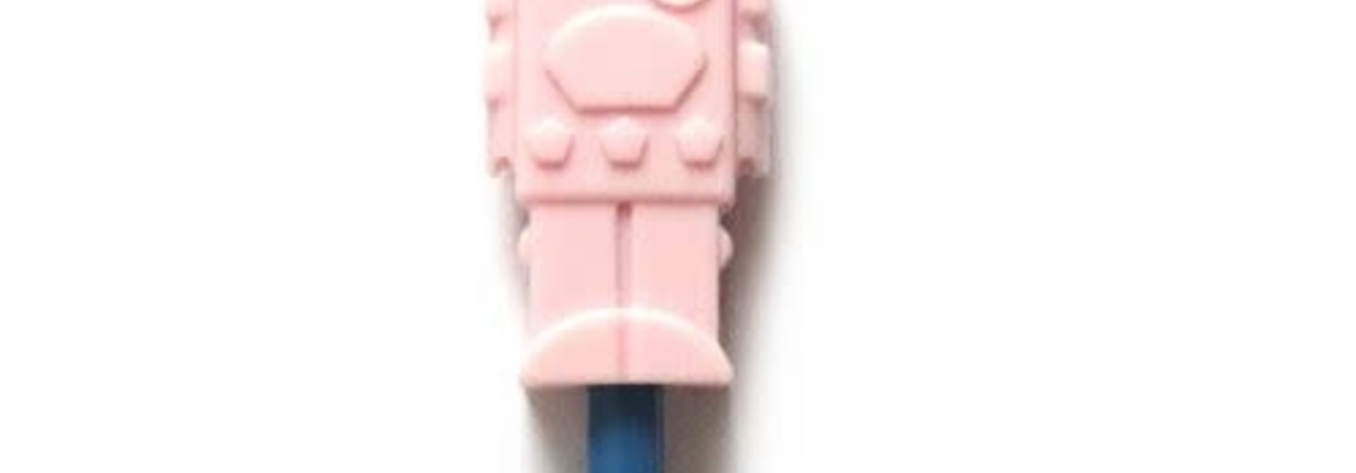 Croque crayon - Robot Rose