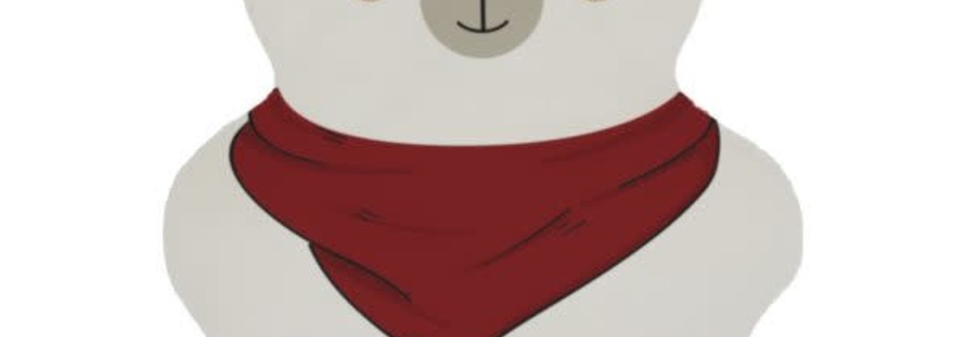Ourson thérapeutique - Beige Foulard