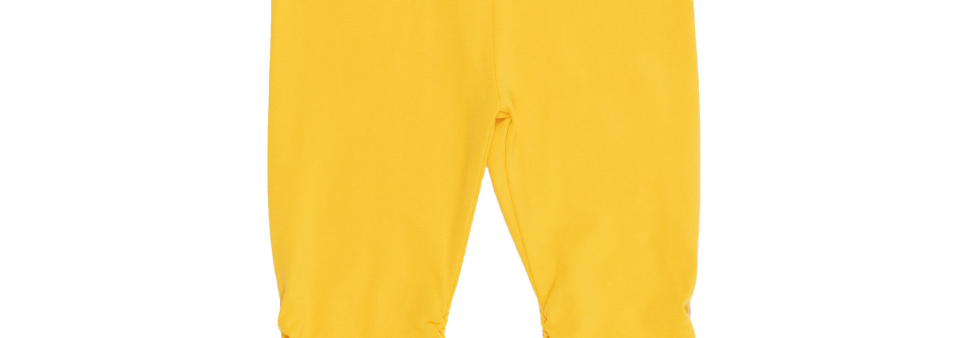 Legging 3/4 jaune Bonjour soleil