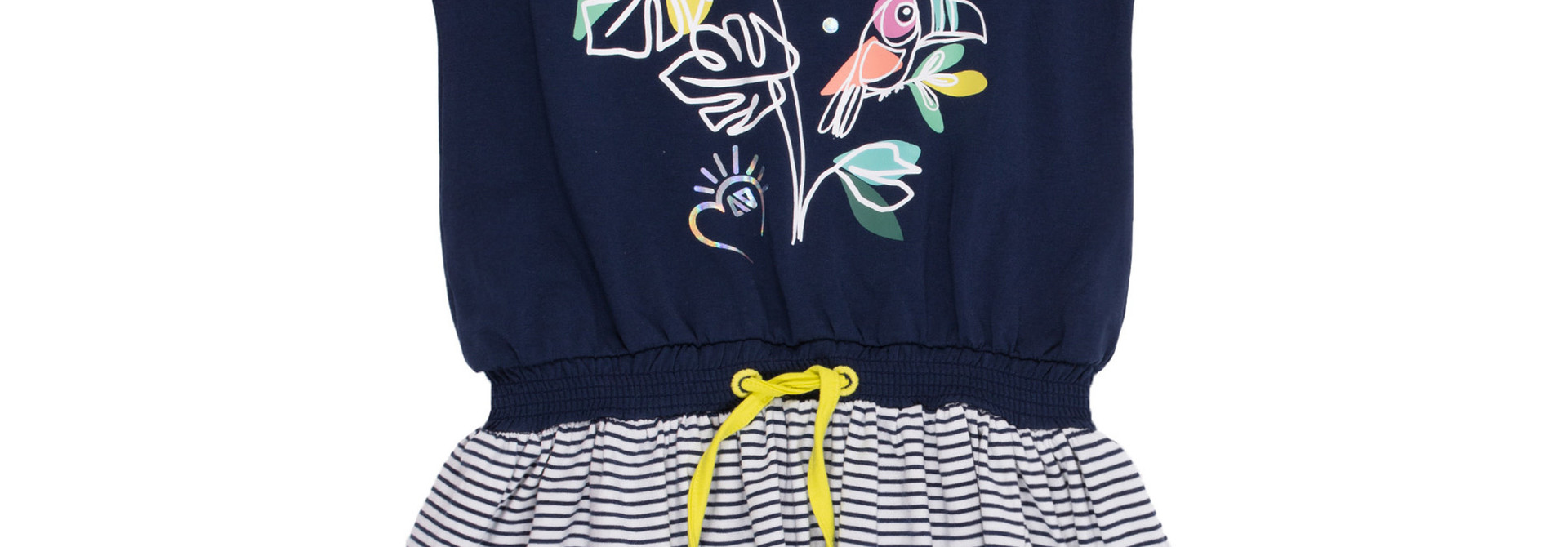 Robe avec imprimé iridescent Plage Tropicale