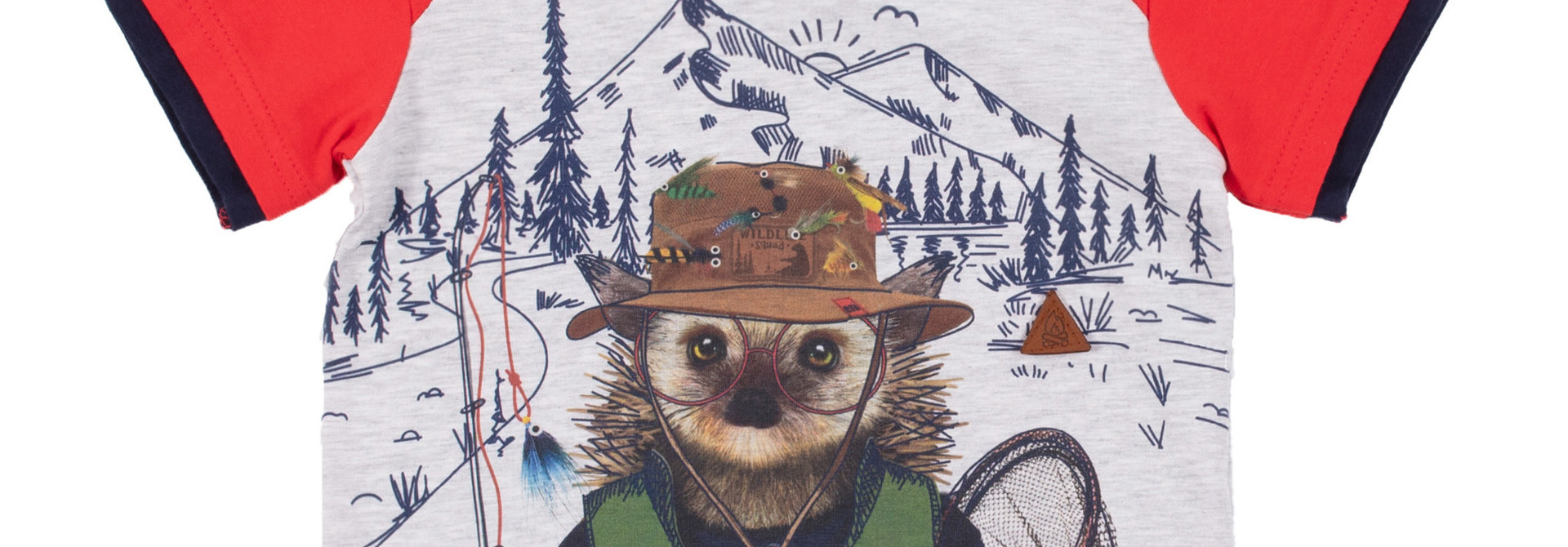 T-Shirt avec illustration Comme un poisson