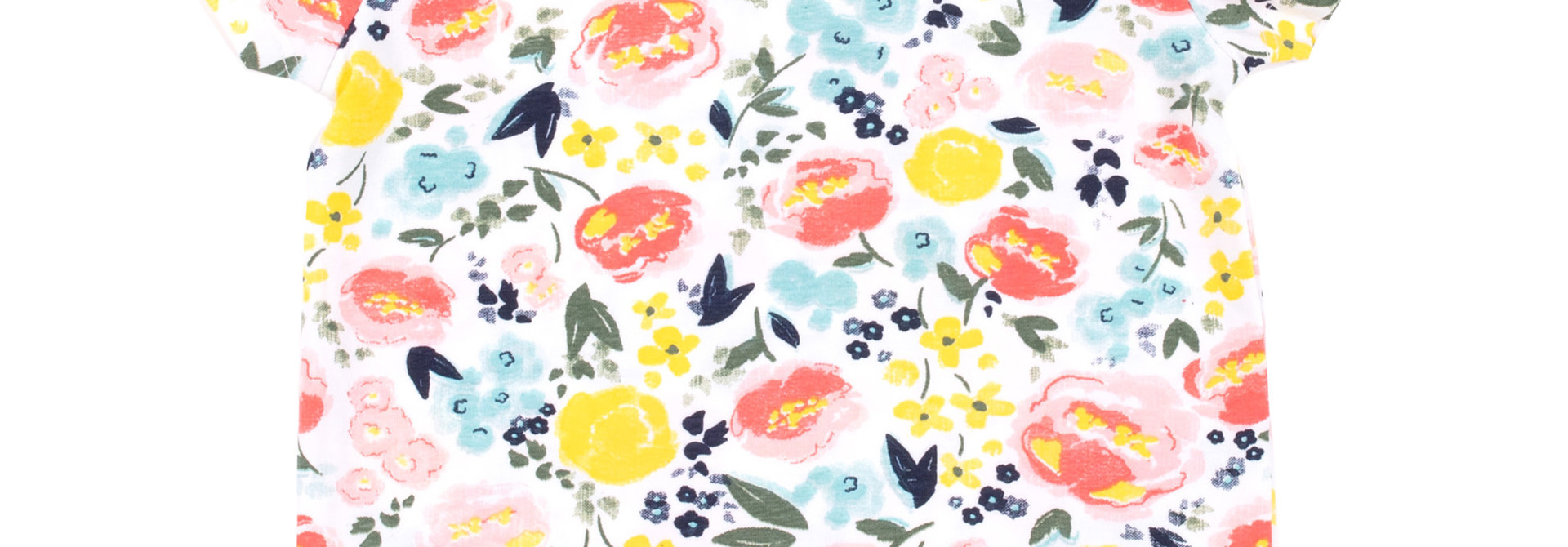 T-Shirt à motif floral Rayon de soleil