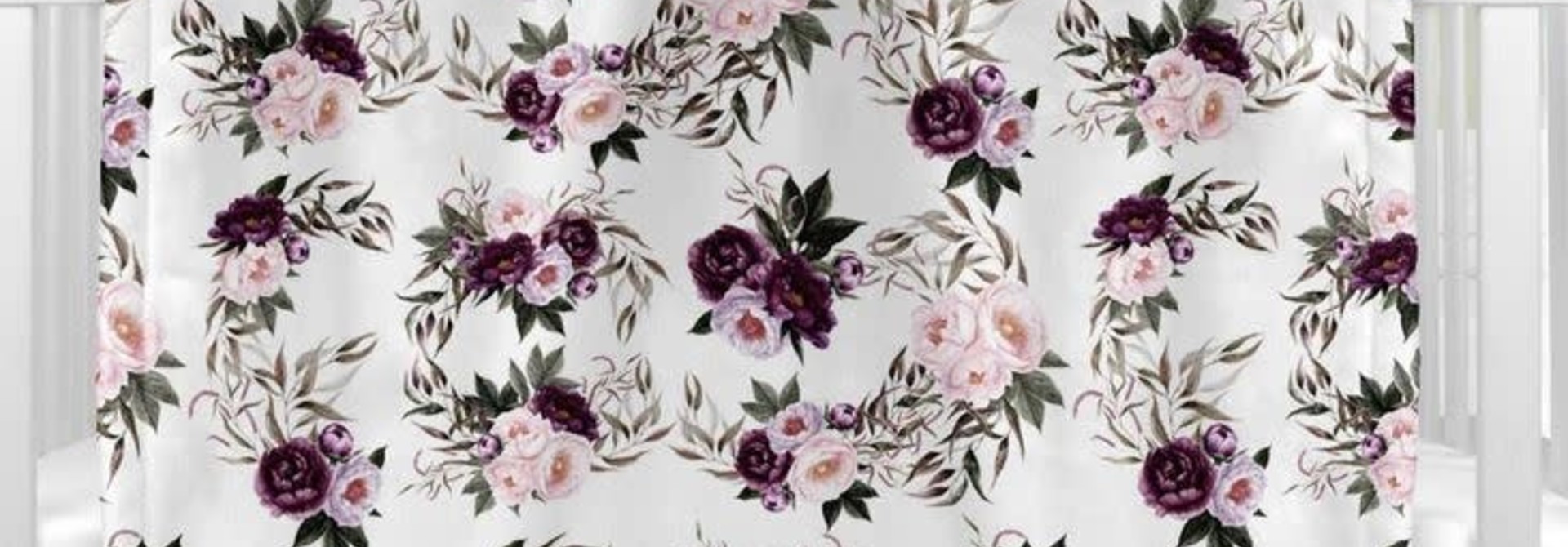 Couverture en Minky - Viollette blanche