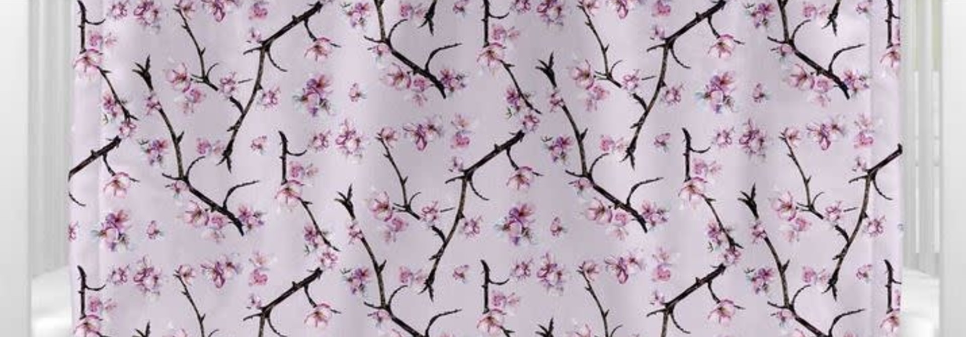Couverture en Minky - Cerisier