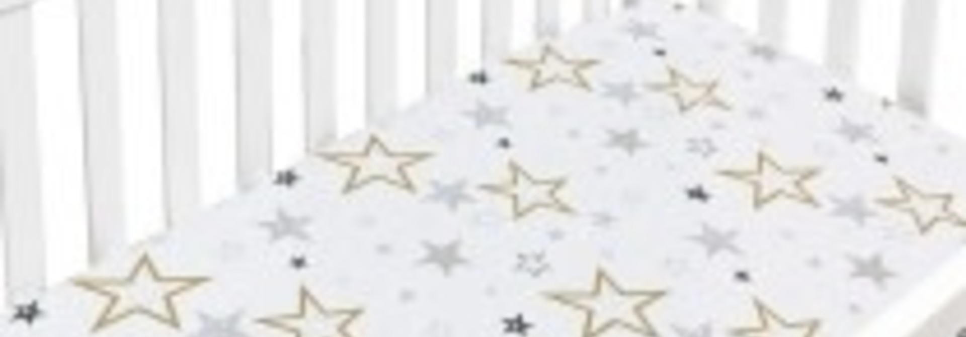 Drap contour percale - Étoiles Dorées