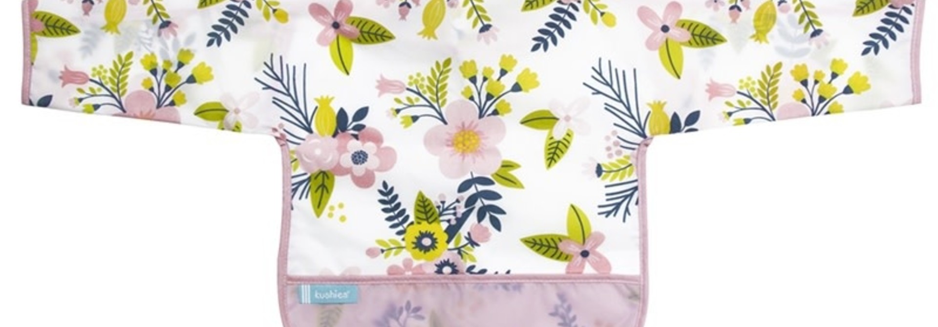 Bavette imperméable à manches - Jardin Rose