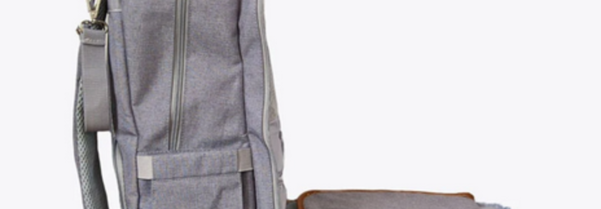 Sac à dos SIGNATURE pour couches - Gris