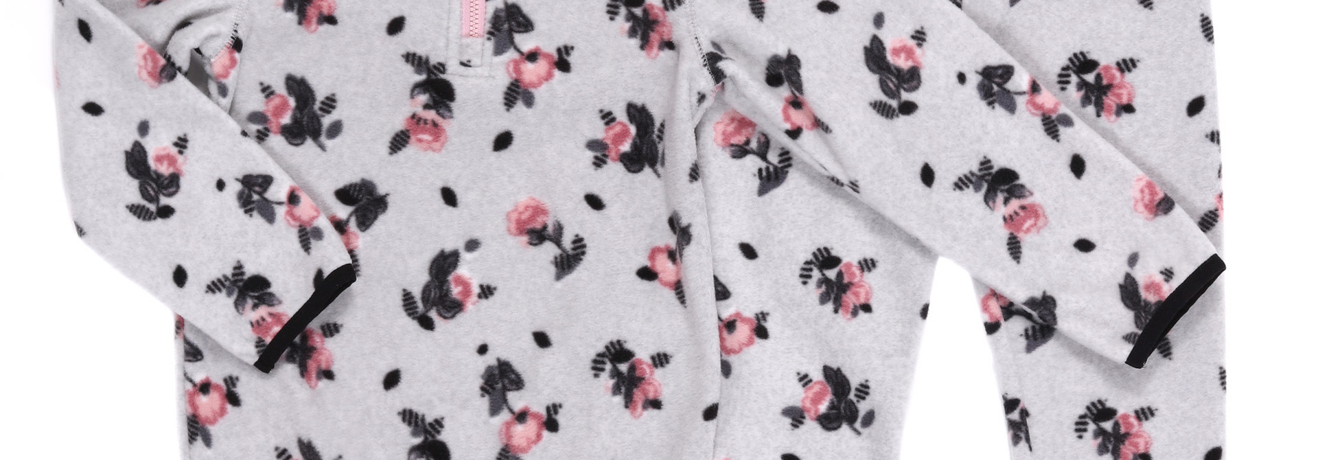 Sous-vêtement en micropolar Fleurs