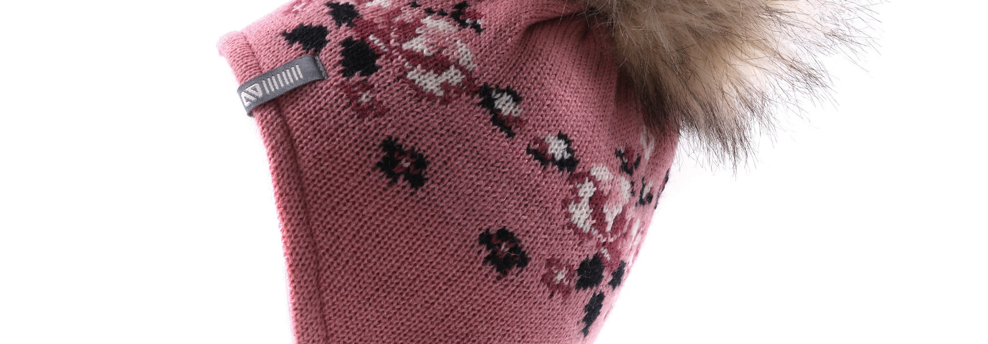 Tuque bébé Mont-Hibou Rose