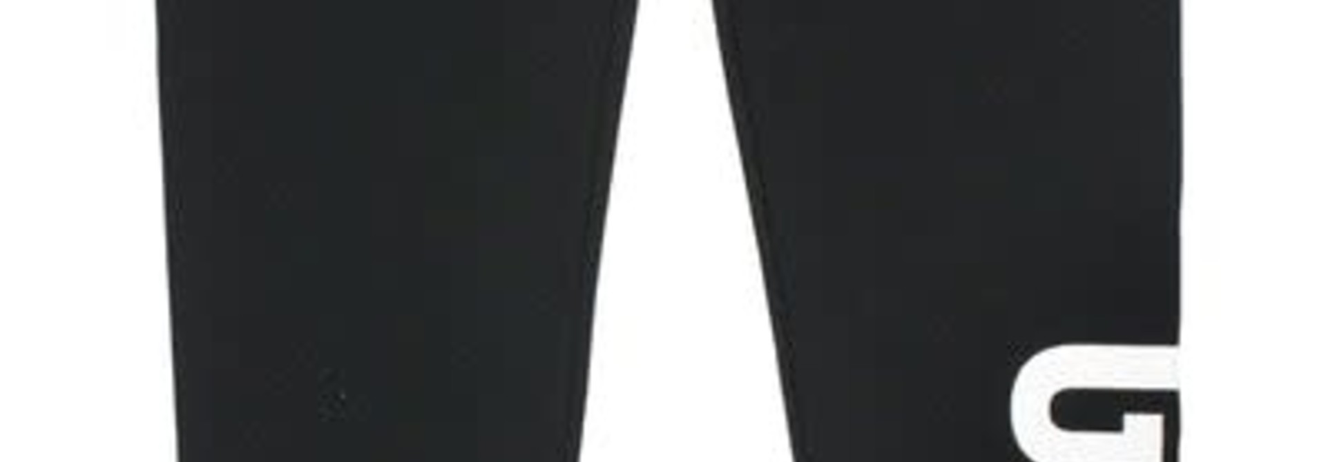 Leggings Blanc sur Noir