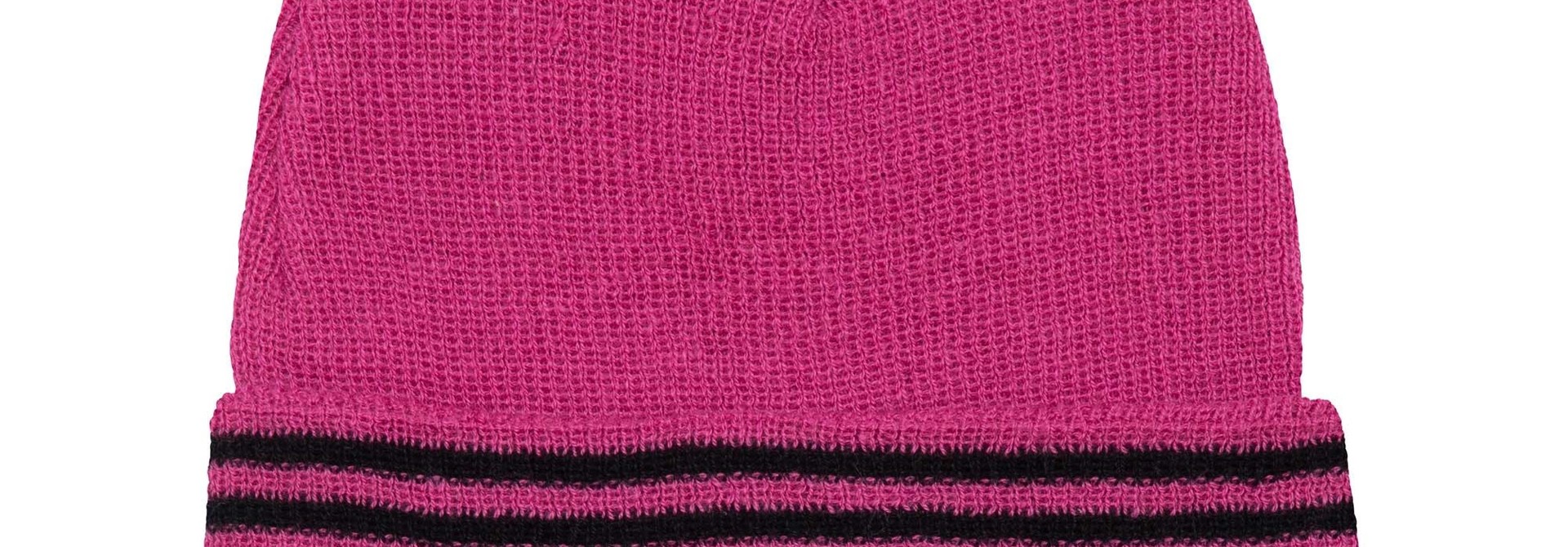 Tuque en Tricot Rose Tropical