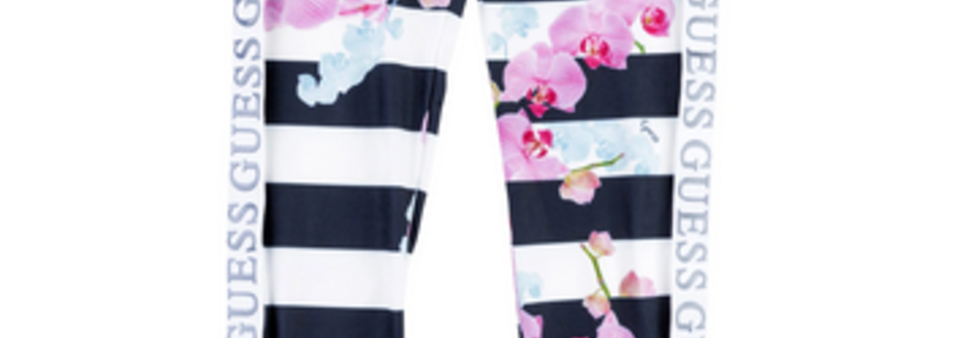 Legging Active Rayé - Fleurs