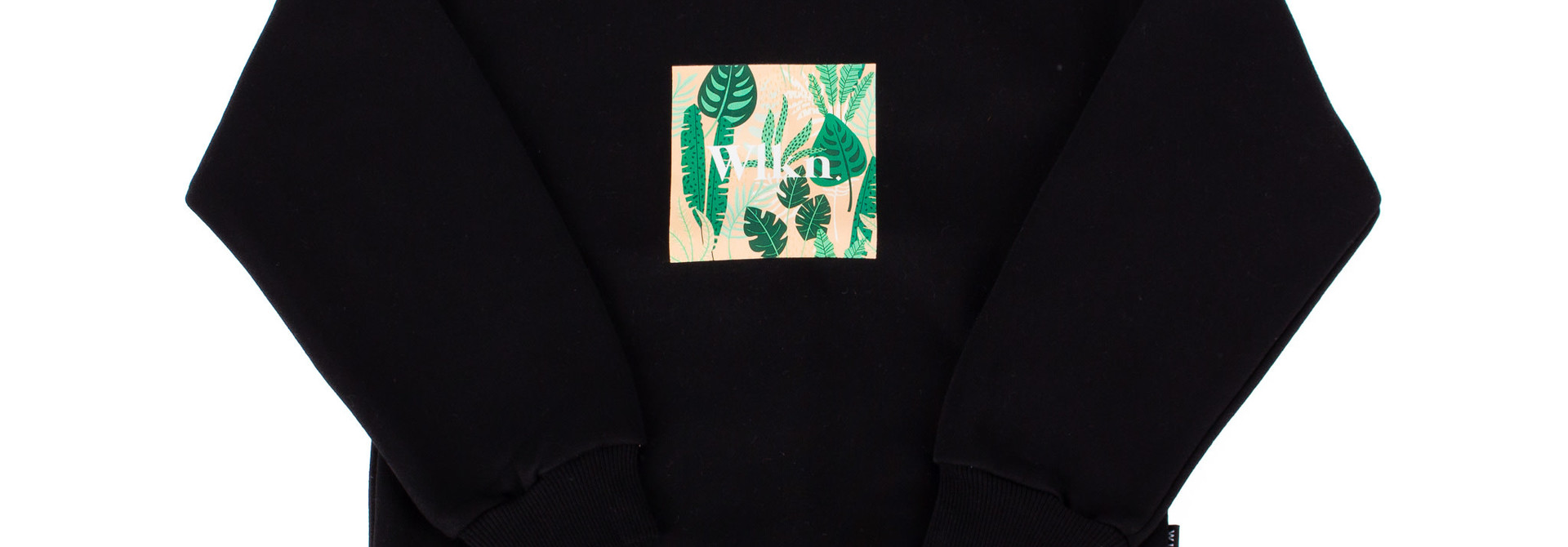 Chandail Black - LEAVES