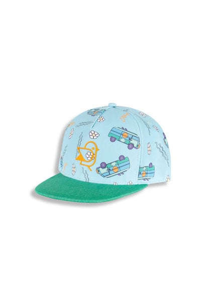 Casquette Turquoise - CAMPING