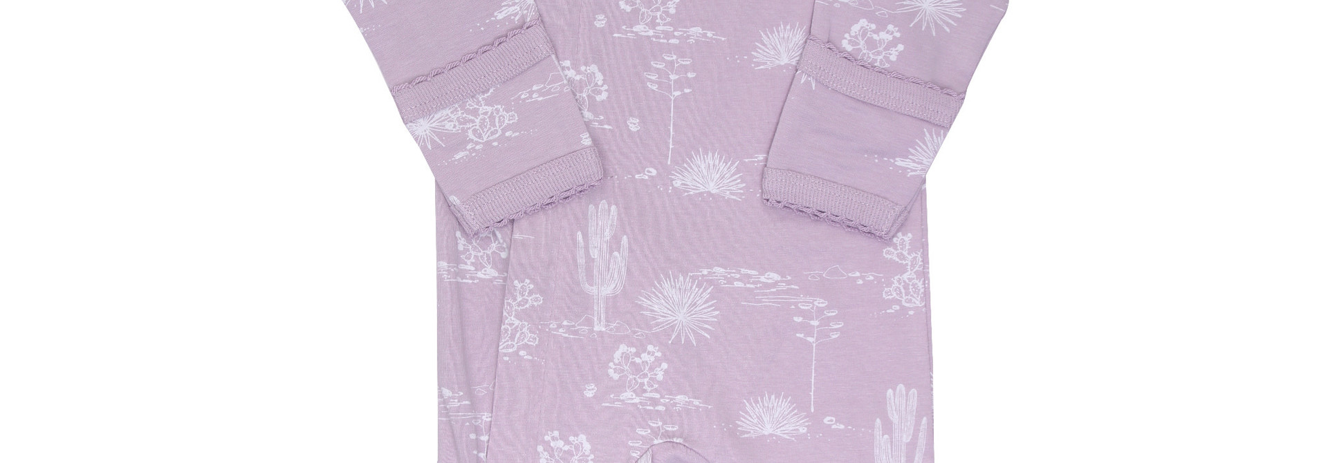 Pyjama Modal Zipper - Désert Lavande
