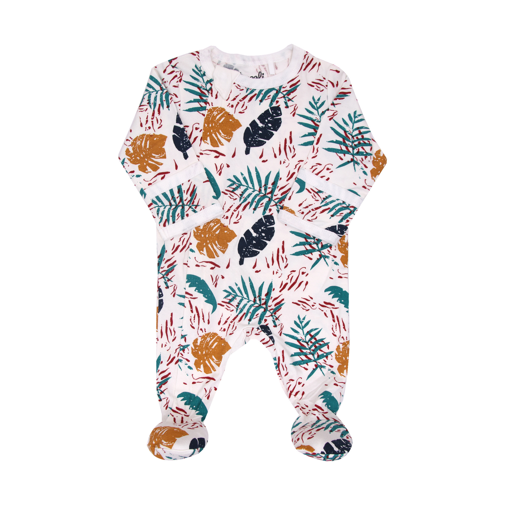Pyjama Modal Zipper - Tropical-1