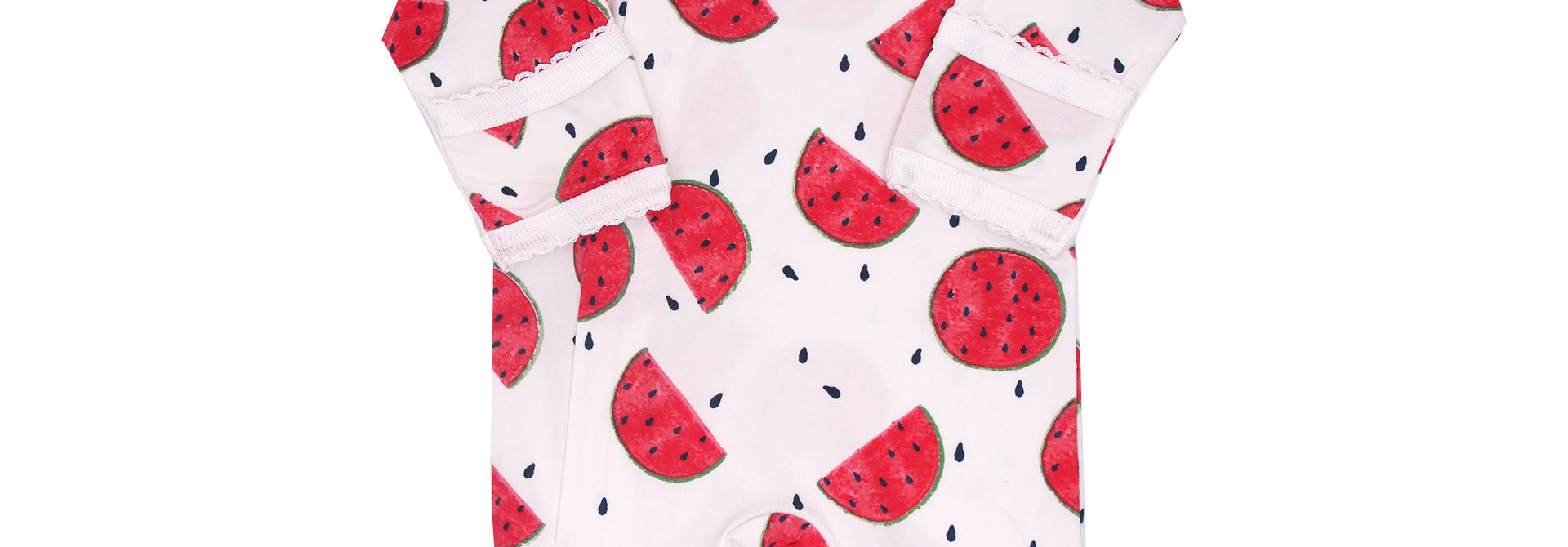 Pyjama Modal Zipper - Melon d'Eau