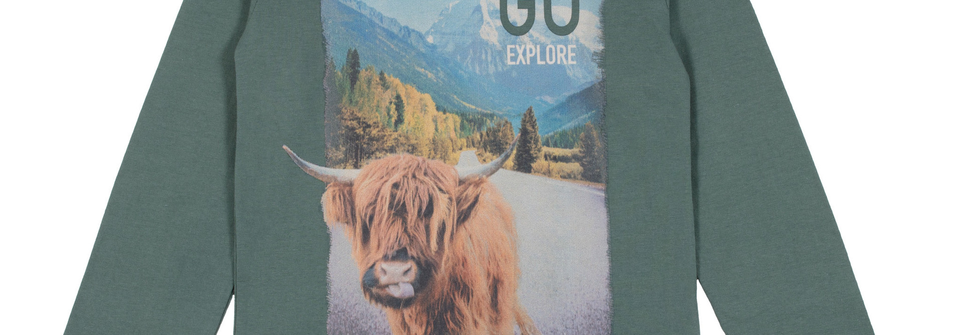 T-shirt manches longues Go - Islande