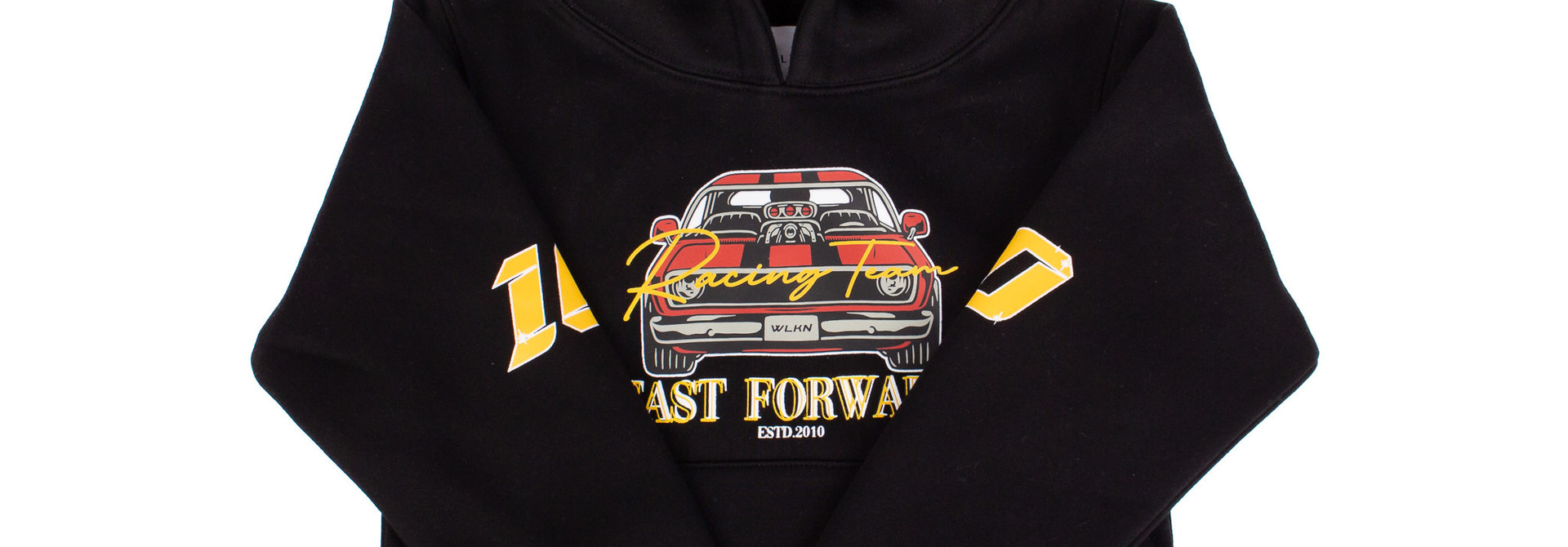 Hoodie Noir - Racing Team