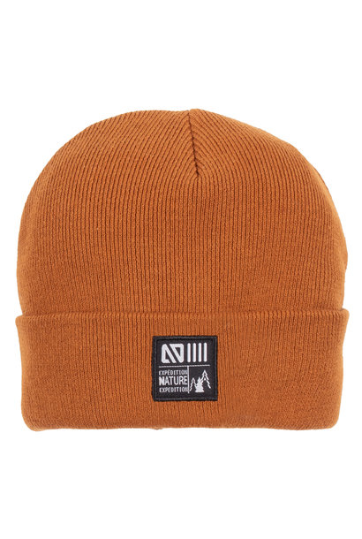 Tuque en tricot - F22 Caramel