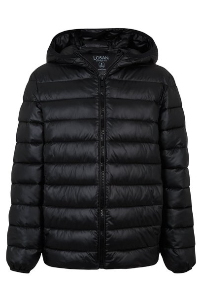 Manteau Bubble Noir - BASIC