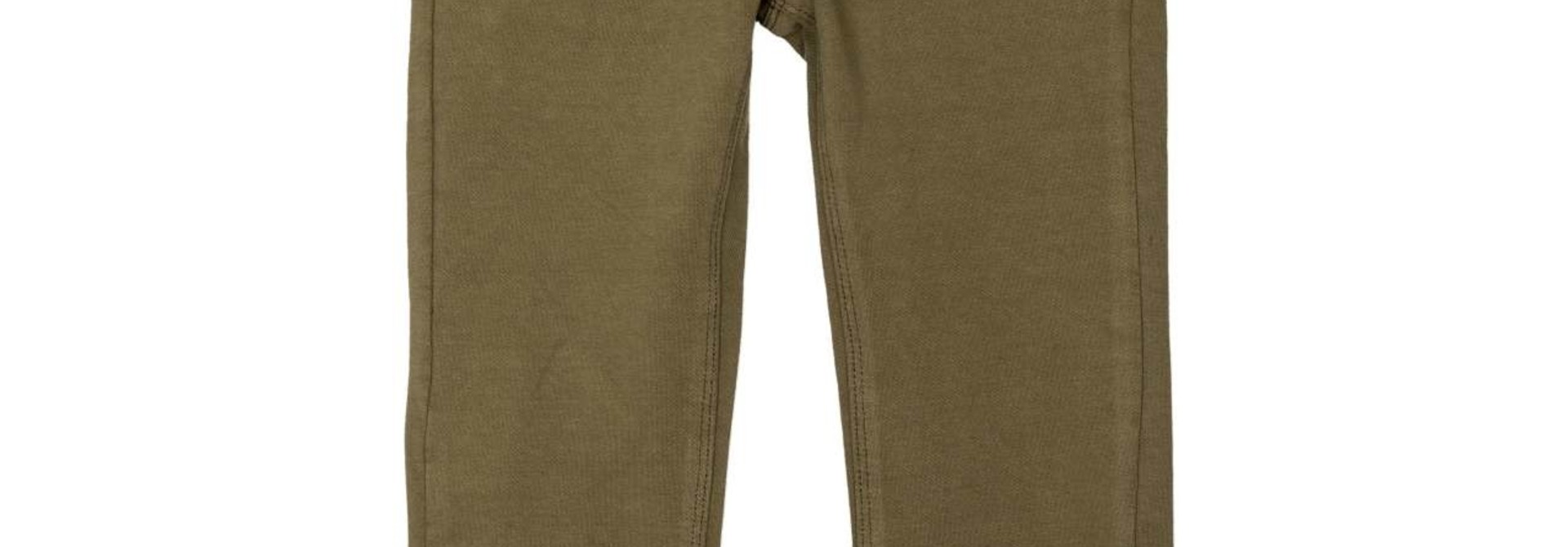 Pantalon style denim - TOSTADO BASIC